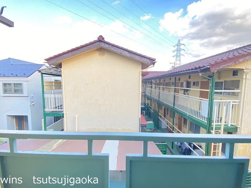 美幸荘 ベランダ