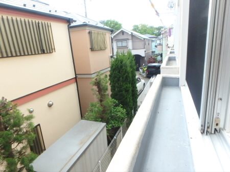 サンフラットつつじヶ丘 ベランダ