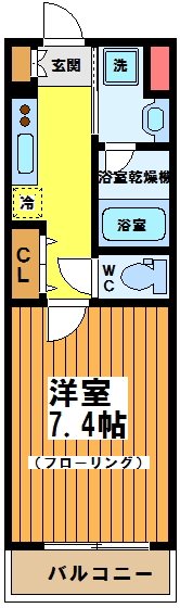 ヒューリックレジデンス調布柴崎 間取り