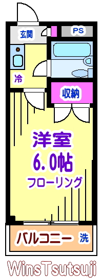 マルコフォート 302号室 間取り