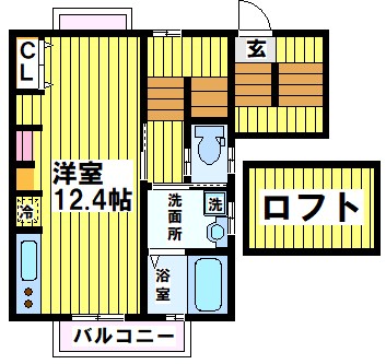 パレスのばらⅤ 間取り