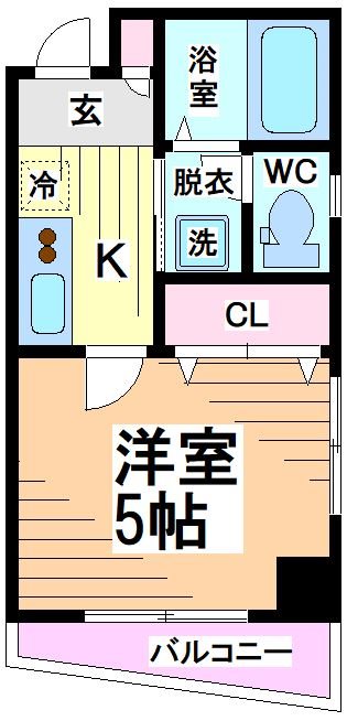 クレス笹塚 間取り