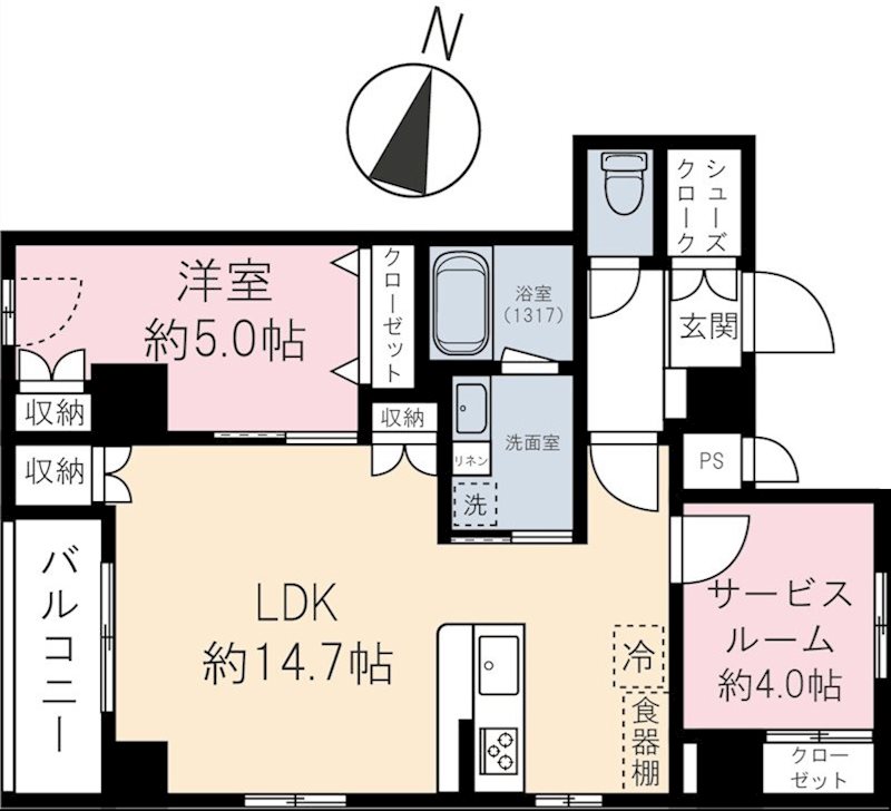 CasaFlagShibuya 間取り