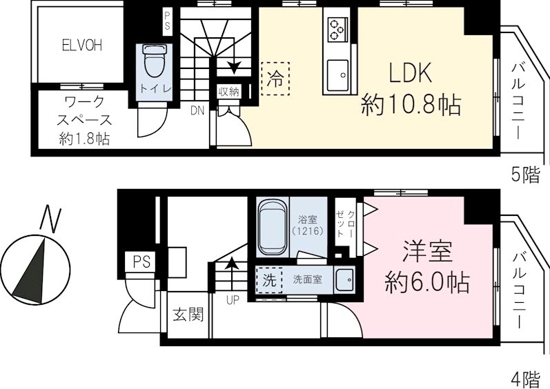 CasaFlagShibuya 間取り