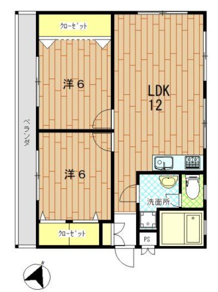 ハイライフ調布ヶ丘 間取り