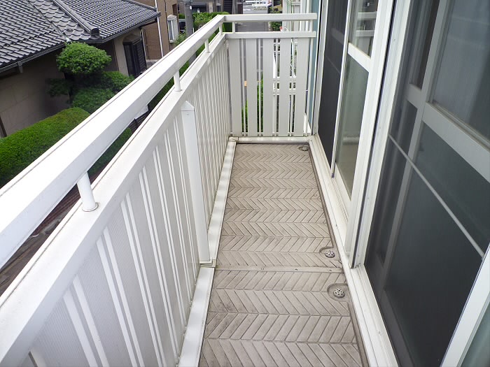ハウス池亀10号館 ベランダ