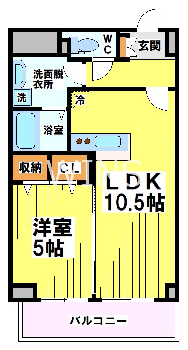 福岡県福岡市博多区吉塚８丁目 間取り