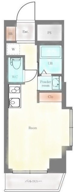 キャッスルマンション笹塚　  間取り