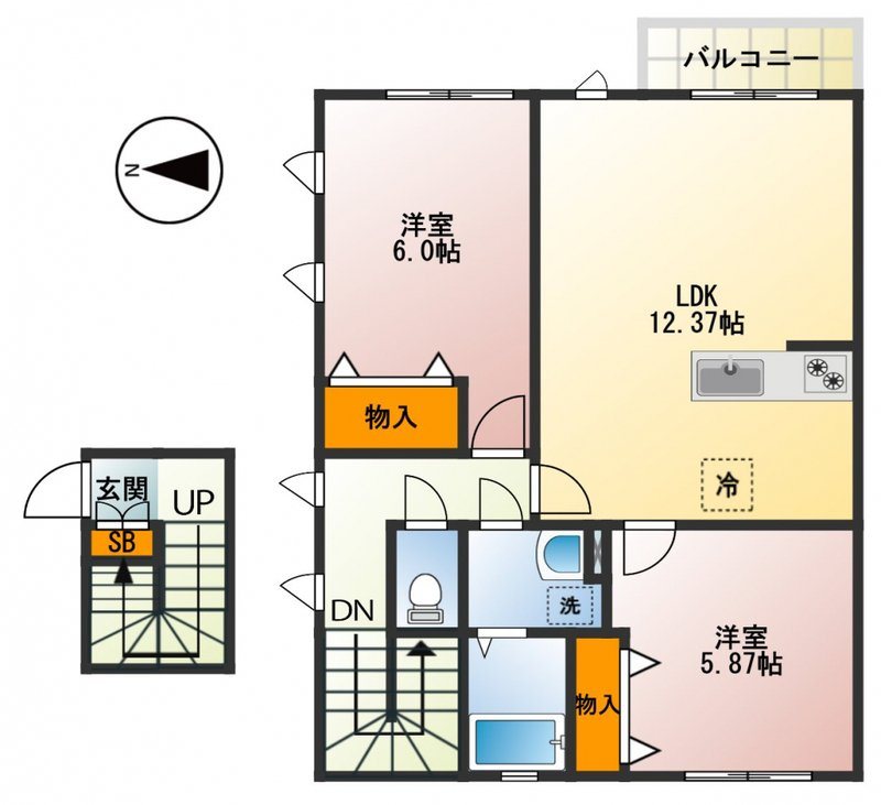 コンフォルト 間取り