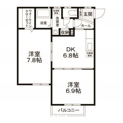 フォンターナ 間取り
