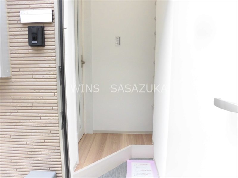 キングハウス桜上水  玄関