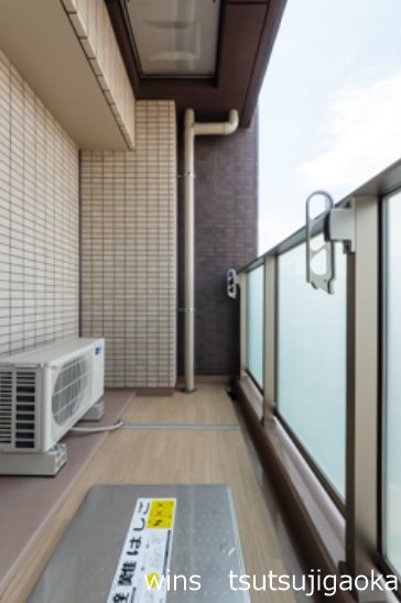 アレズ調布アヴェニュー ベランダ