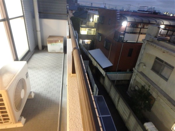 ウエルストンヒルズ ベランダ