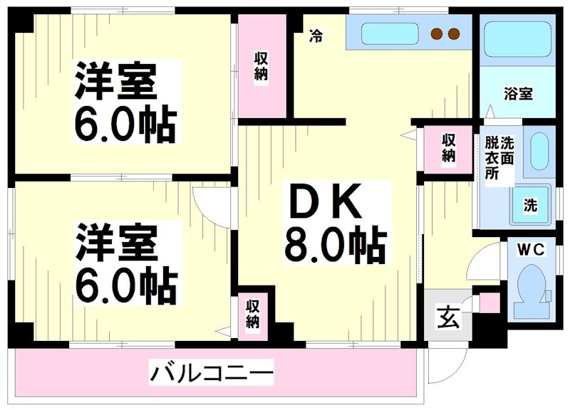 ストークマンションAT 間取り