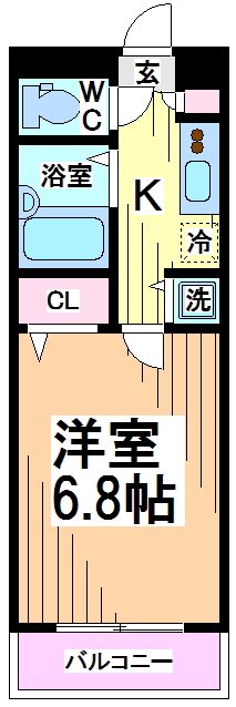 ガラ・シティ笹塚駅前　 間取り