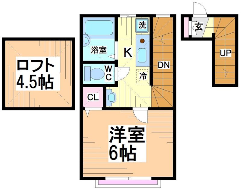 ボヌール幡ヶ谷 間取り