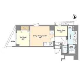 AIFLAT代々木上原 間取り