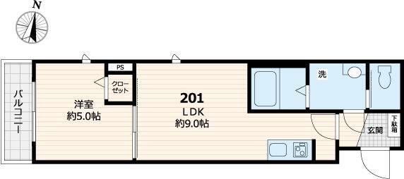 サニーコーク 間取り
