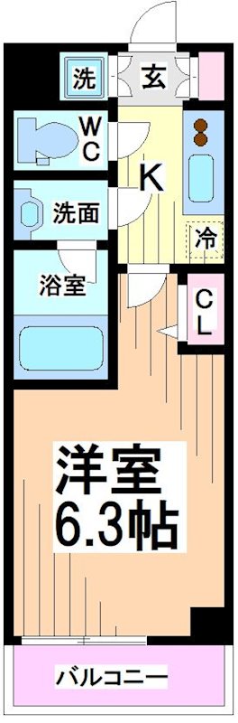 GRAN　PASEO笹塚 間取り