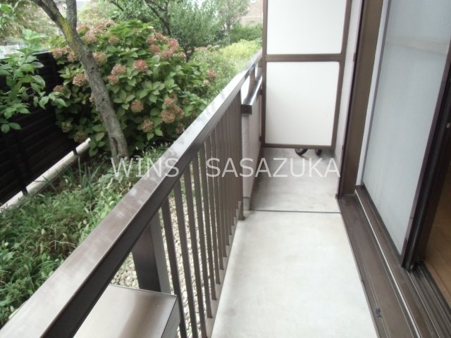 泉館  ベランダ