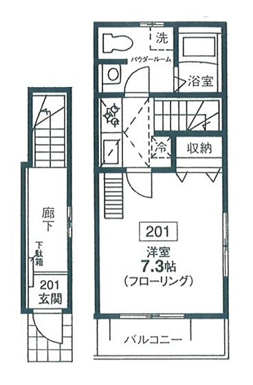 オルキス北沢 間取り