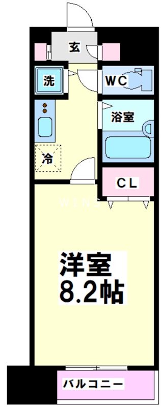 グランド・ガーラ代田橋 間取り