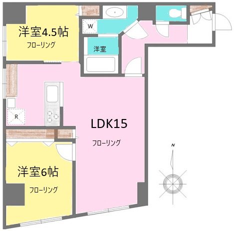 パールハイツ笹塚　 間取り
