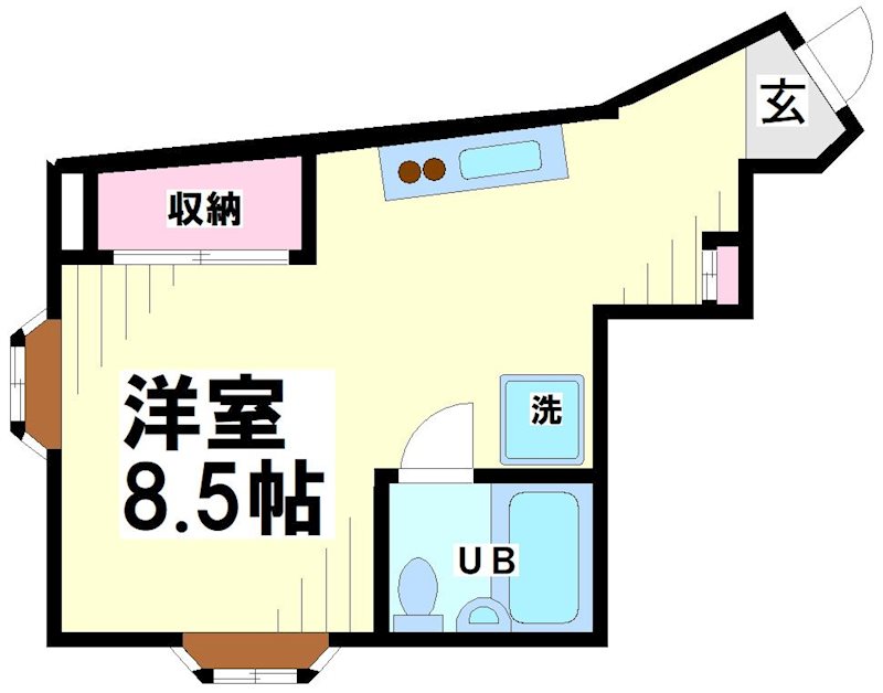 コーポロングワン 間取り