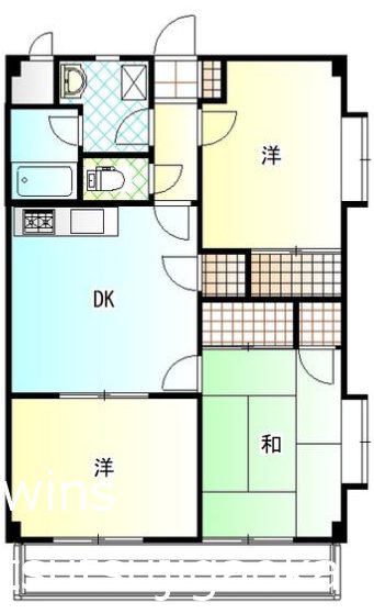 スプランドゥール国領  101号室 間取り