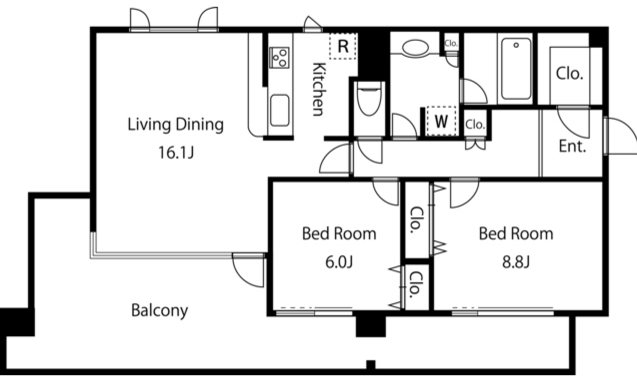 ガーデン杉並方南　 間取り