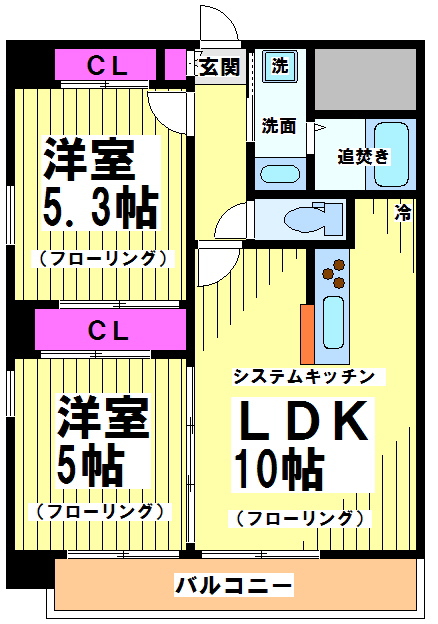 DUALEA(デュアリア) 501号室 間取り
