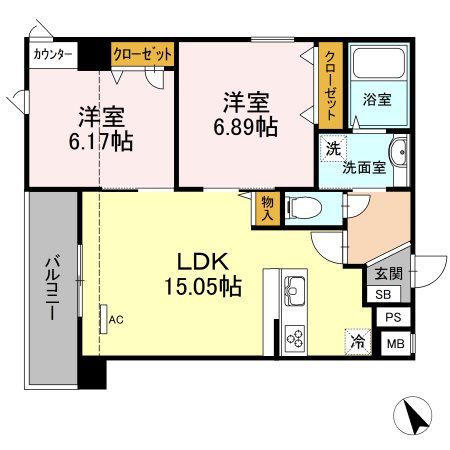 アリエッタ代々木上原 間取り