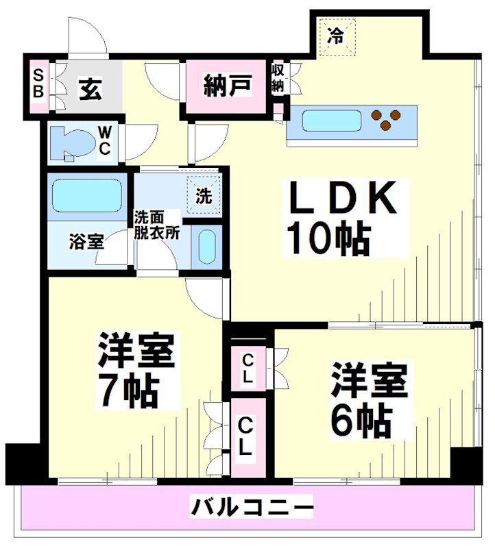 メルクマール京王笹塚レジデンス 間取り