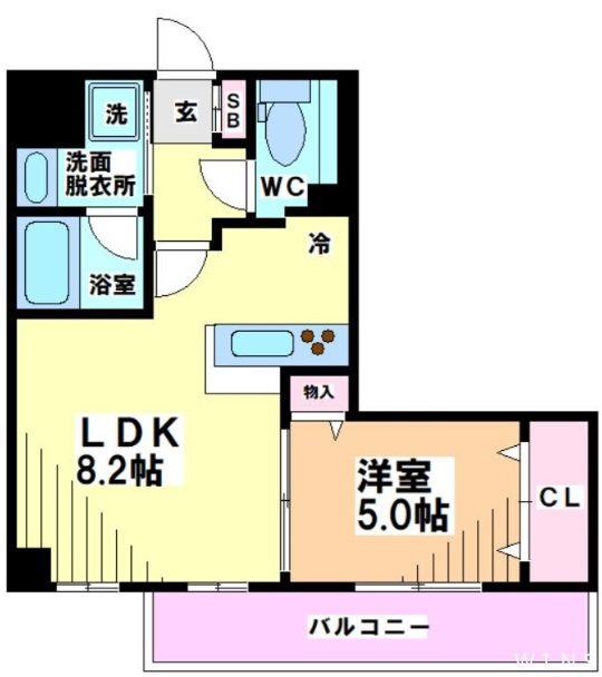 ハイムローゼⅦ 間取り