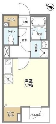 BPRレジデンス仙川 310号室 間取り