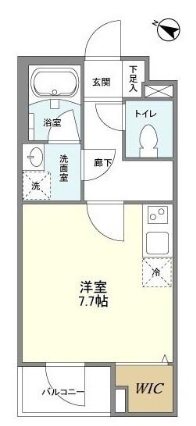 BPRレジデンス仙川 106号室 間取り