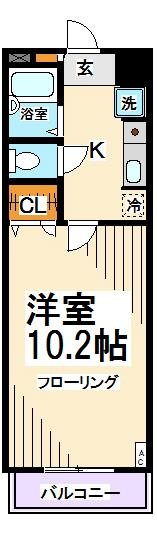 クレアトール  間取り