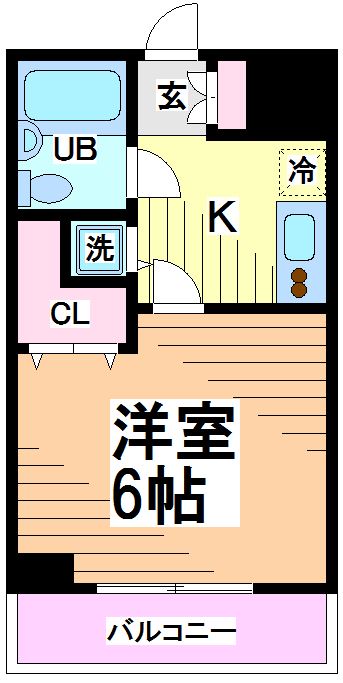 グランド・ガーラ幡ヶ谷EAST 間取り