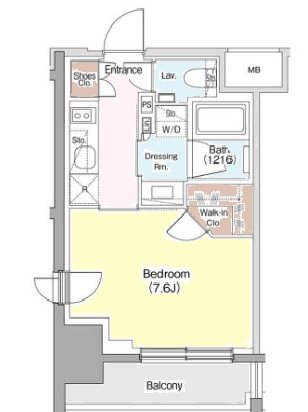ザ・パークハビオ明大前 間取り