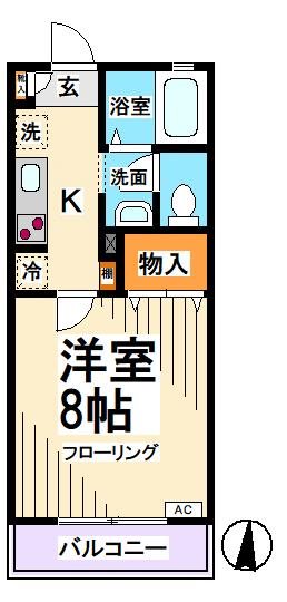 ベリエ世田谷  間取り