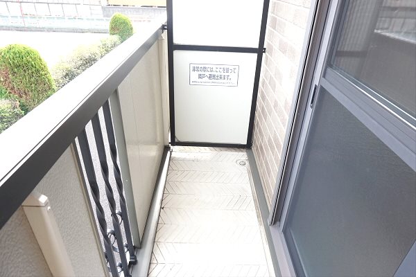 ルーエ調布 ベランダ
