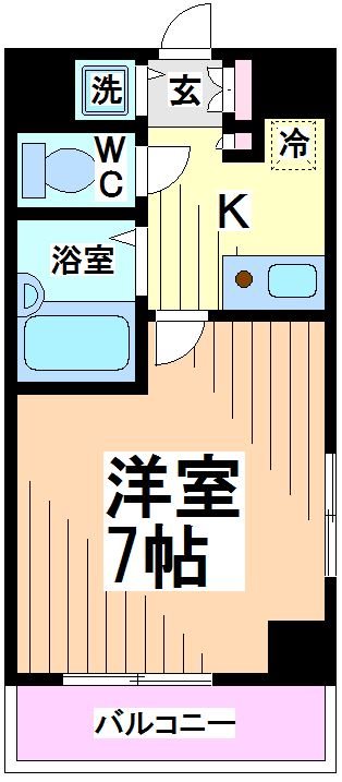 ルーブル中野南台 間取り