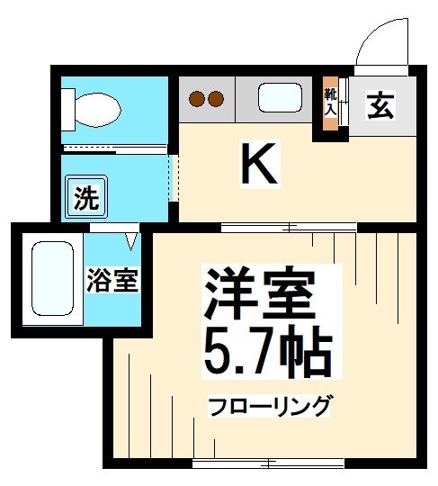 ハイツ共栄 間取り