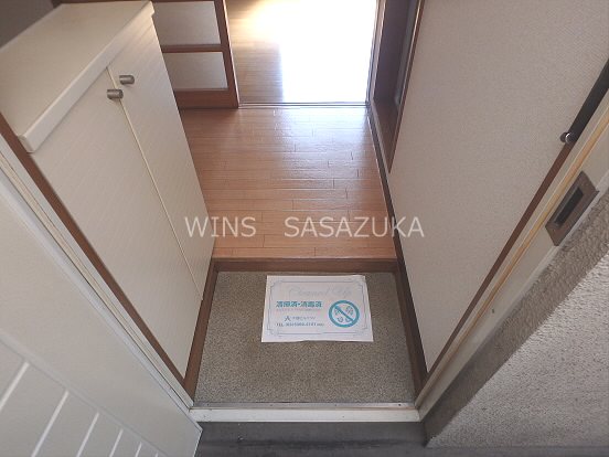 ハイツ共栄 玄関