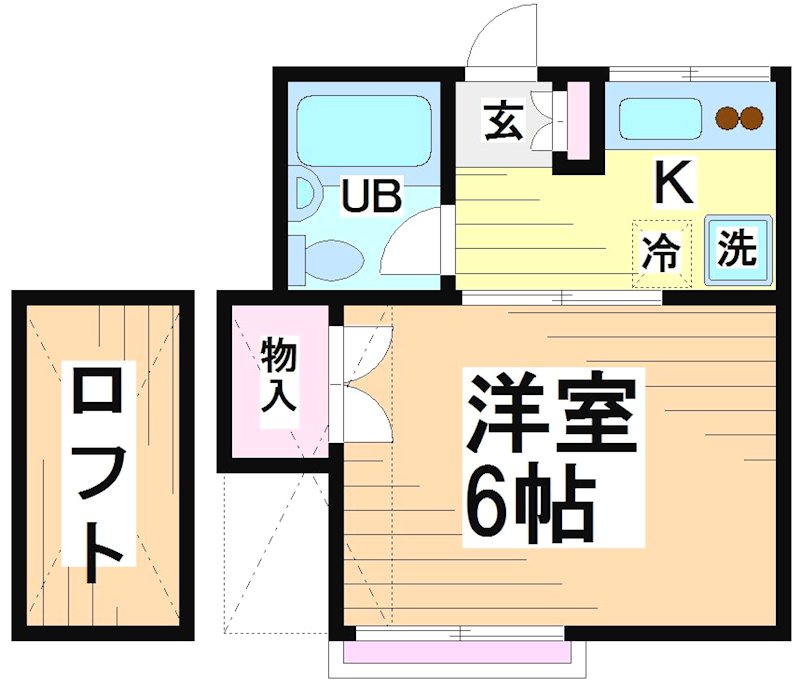 ハイツ共栄 間取り