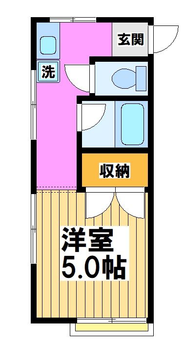 杉浦荘 間取り