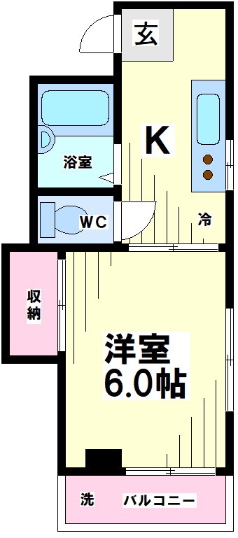 ハイツ小林 間取り