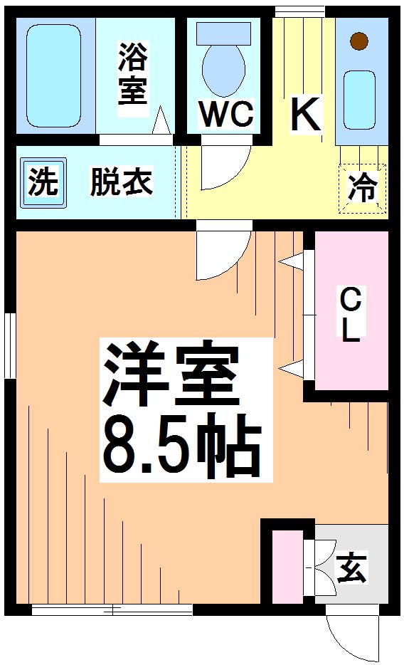 レレラ笹塚　 間取り