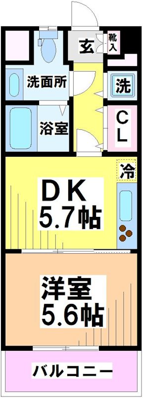 コンチェルト杉並 間取り