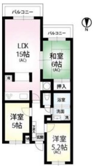 エイティフォーはまだ山  間取り